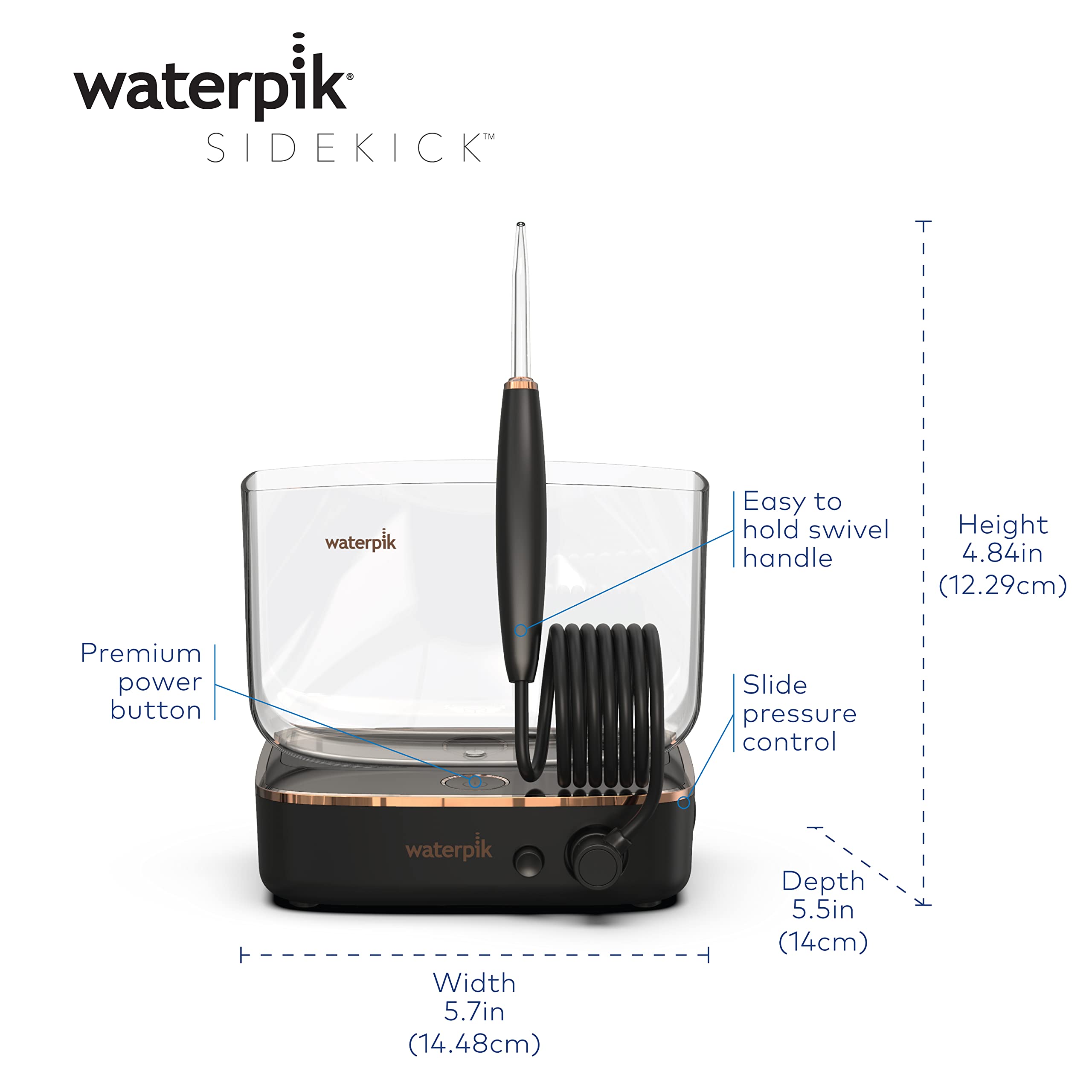 Amazon.com: Waterpik Sidekick Portable Water Flosser, Perfect for